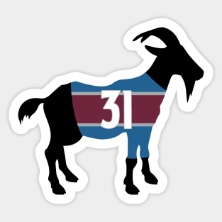 Philipp Grubauer GOAT Sticker